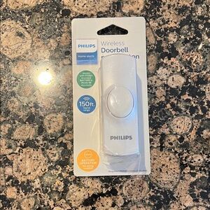 Philips White Wireless Doorbell